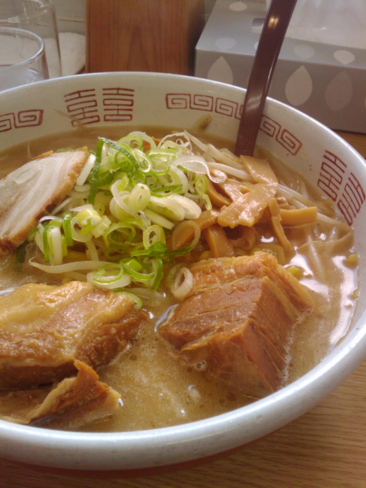 しろくま　角煮入味噌ラーメン大盛り　＠1,000