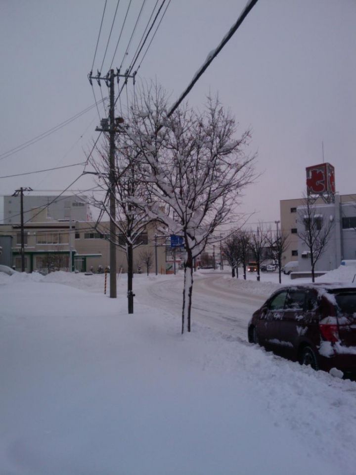 おなじみ、今日の定点観測地　たっぷりですよ